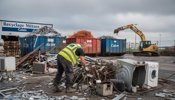 Ferrailleur à Calais : le spécialiste pour la récupération de métaux en 2026